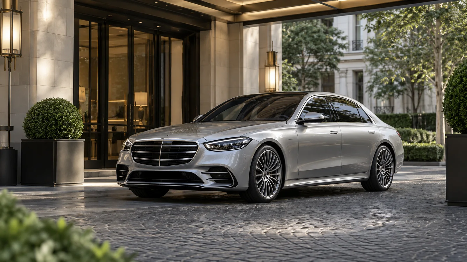 Modern luxury vehicle
